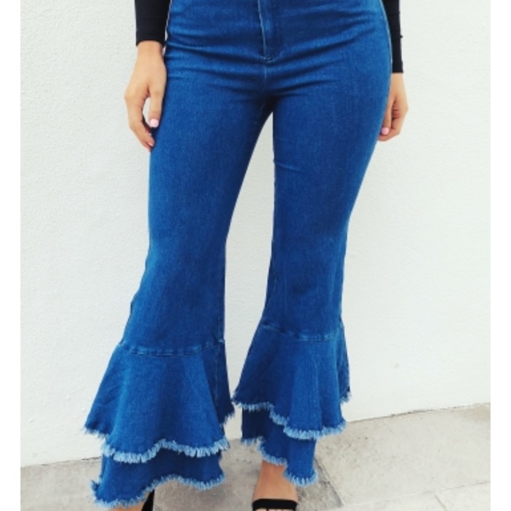 Stop and Flare Jeans